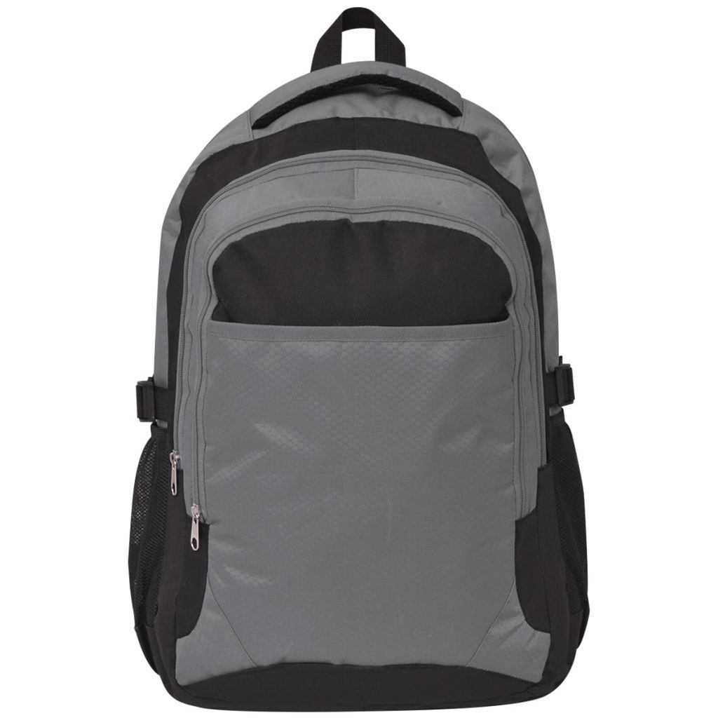 School Backpack 40 L Black and Grey 17 School Backpack 40 L Black and Grey